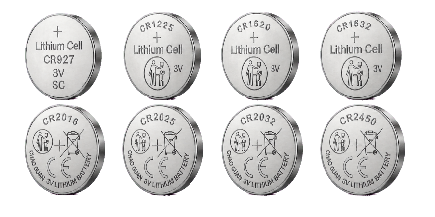 CHAOGUAN CR Series lithium button cells
